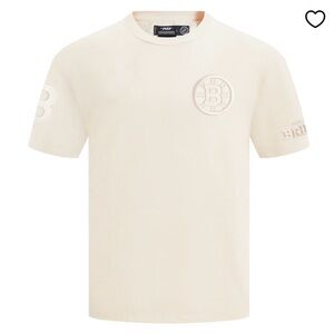 NHL BOSTON BRUINS NEUTRAL MEN'S DROP SHOULDER TEE